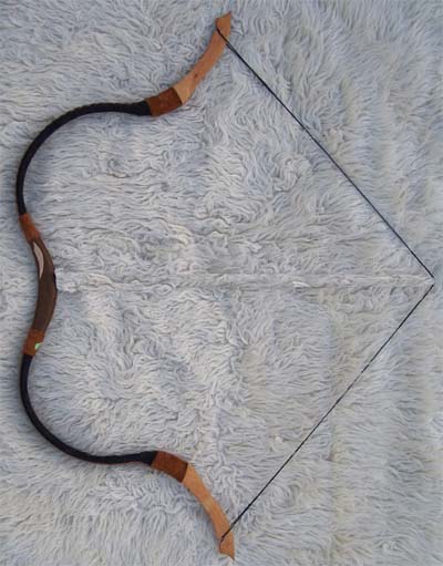 Mongol traditional recurve bow
